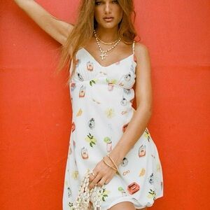 NEW Princess Polly❣️Jaye mini White with Colorful Prints size 4